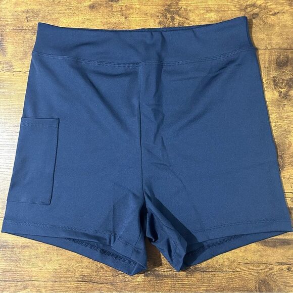 Sincerely Jules Navy Active Cutout Tennis Dress with Shorts NWT M - Picture 6 of 6